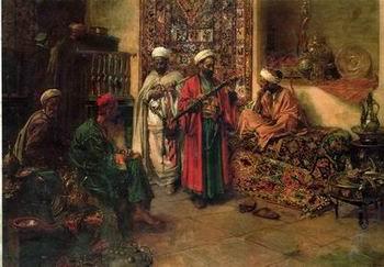 Arab or Arabic people and life. Orientalism oil paintings 110, unknow artist